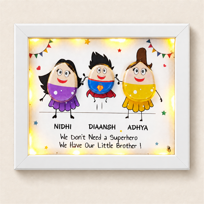 Our Little Brother - white frame