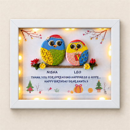 Our Little World - white frame