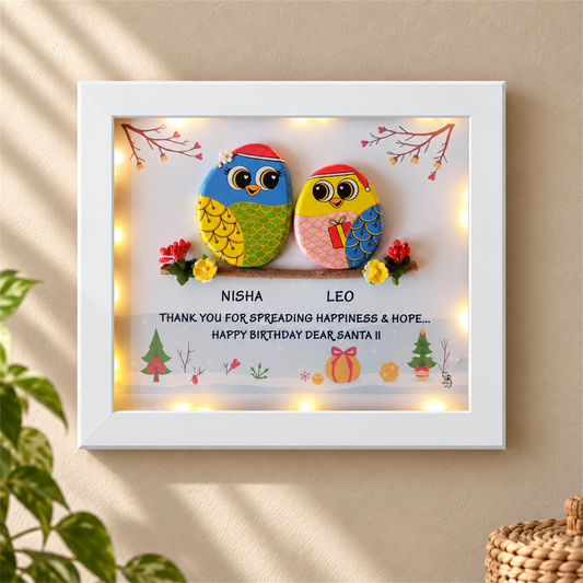 Our Little World - white frame