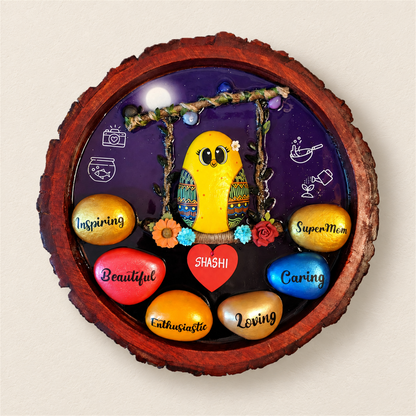 Special Aura Pebble Art