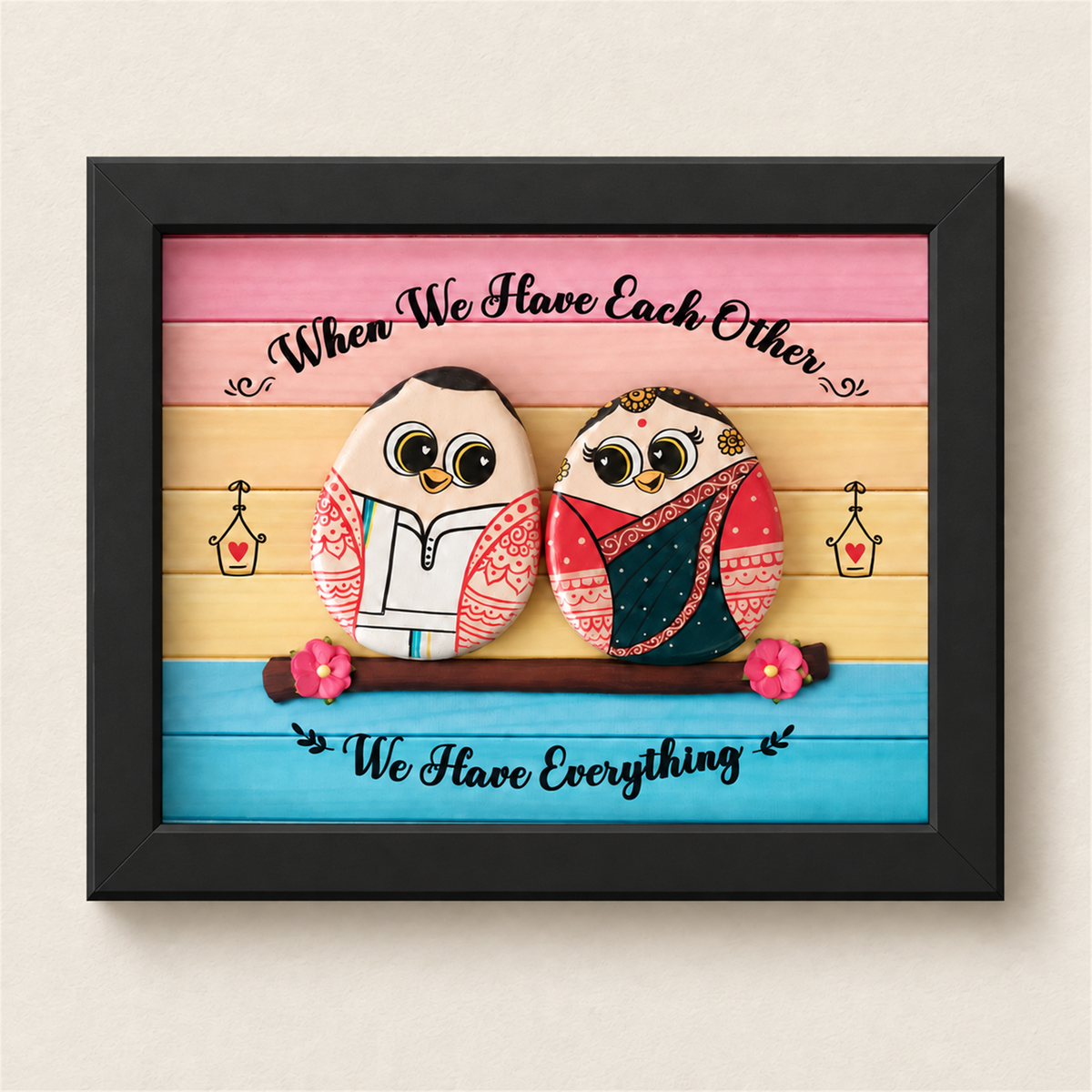 Traditional Charm - black frame