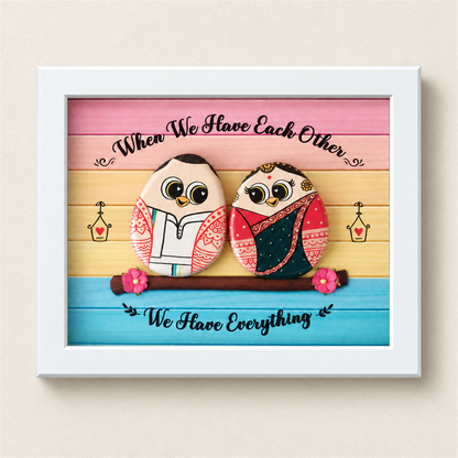 Traditional Charm - white frame