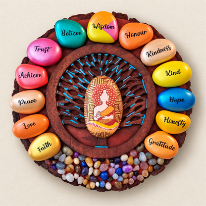 Tree of Enlightenment with Buddha
